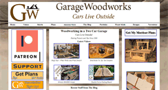 Desktop Screenshot of garagewoodworks.com