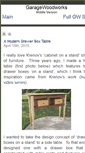 Mobile Screenshot of garagewoodworks.com